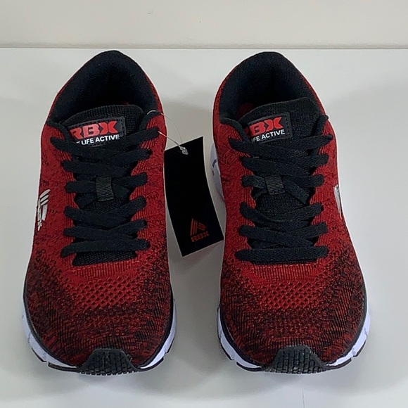 RBX Backer-GR | color: red/black/ silver sneakers - Picture 5 of 6